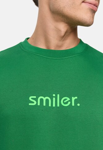 smiler. Sweatshirt in Green