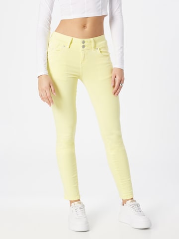 LTB Slimfit Jeans 'Molly' i gul: framsida