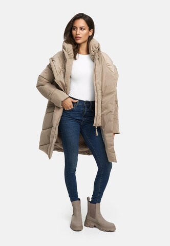 MARIKOO Winter coat 'Virenaa 16' in Beige