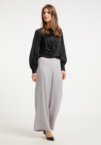 usha BLACK LABEL Wide Leg Housut värissä harmaa