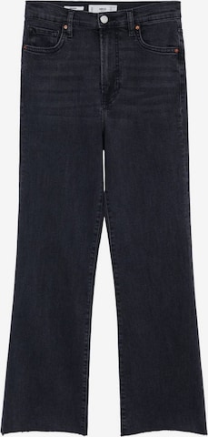 MANGO Flared Jeans 'Sienna' in Zwart: voorkant