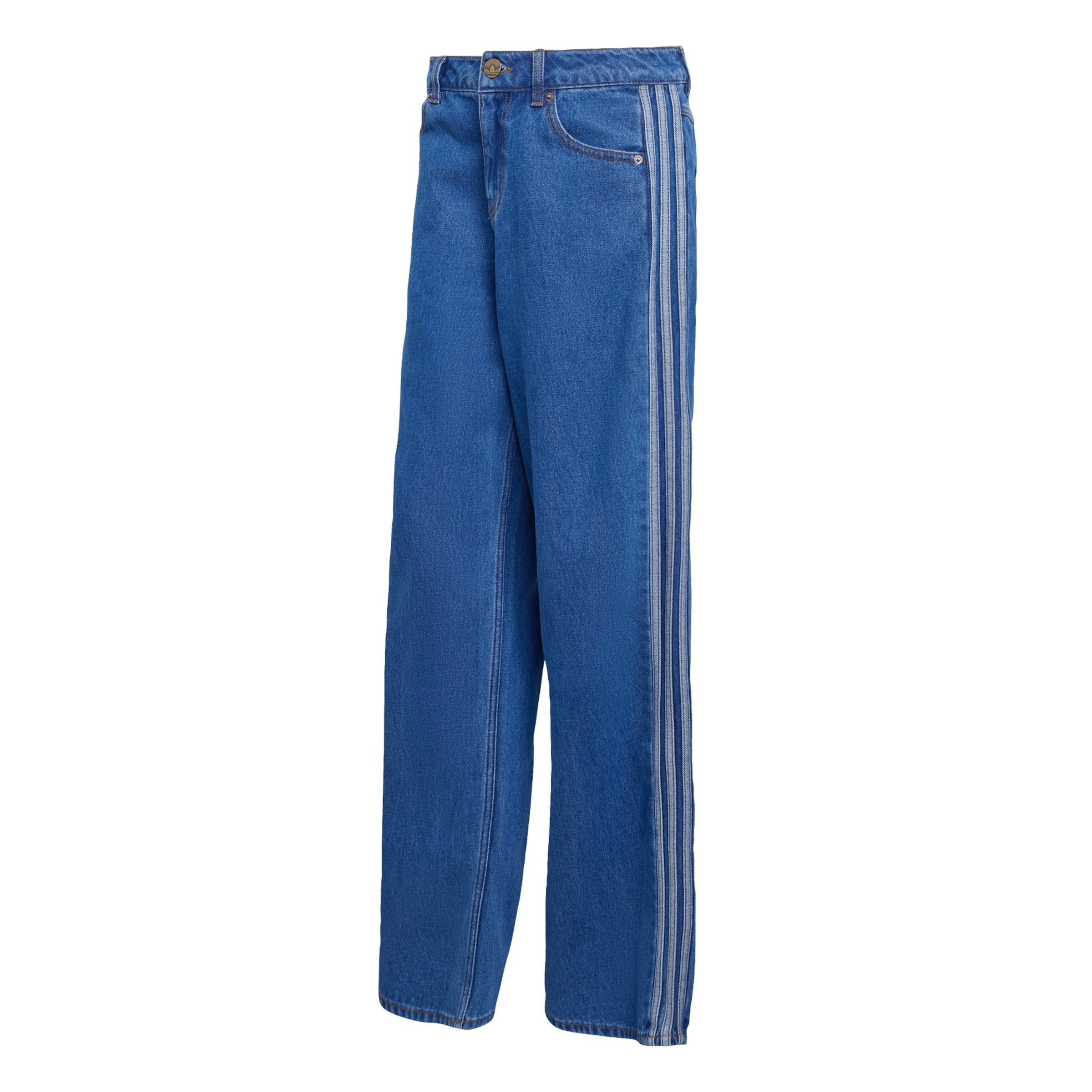 Wide Leg Jean 'Firebird' ADIDAS ORIGINALS en bleu : devant
