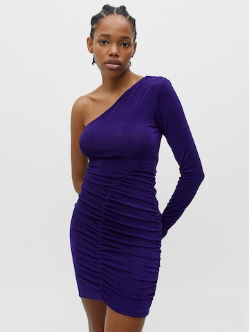 Pull&Bear Dress in Purple: front