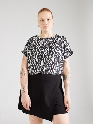 Z-One Shirt 'Sa44ni' in Zwart: voorkant