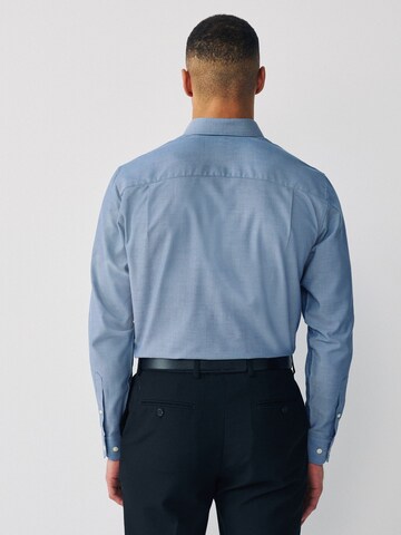 Next Regular Fit Hemd in Blau