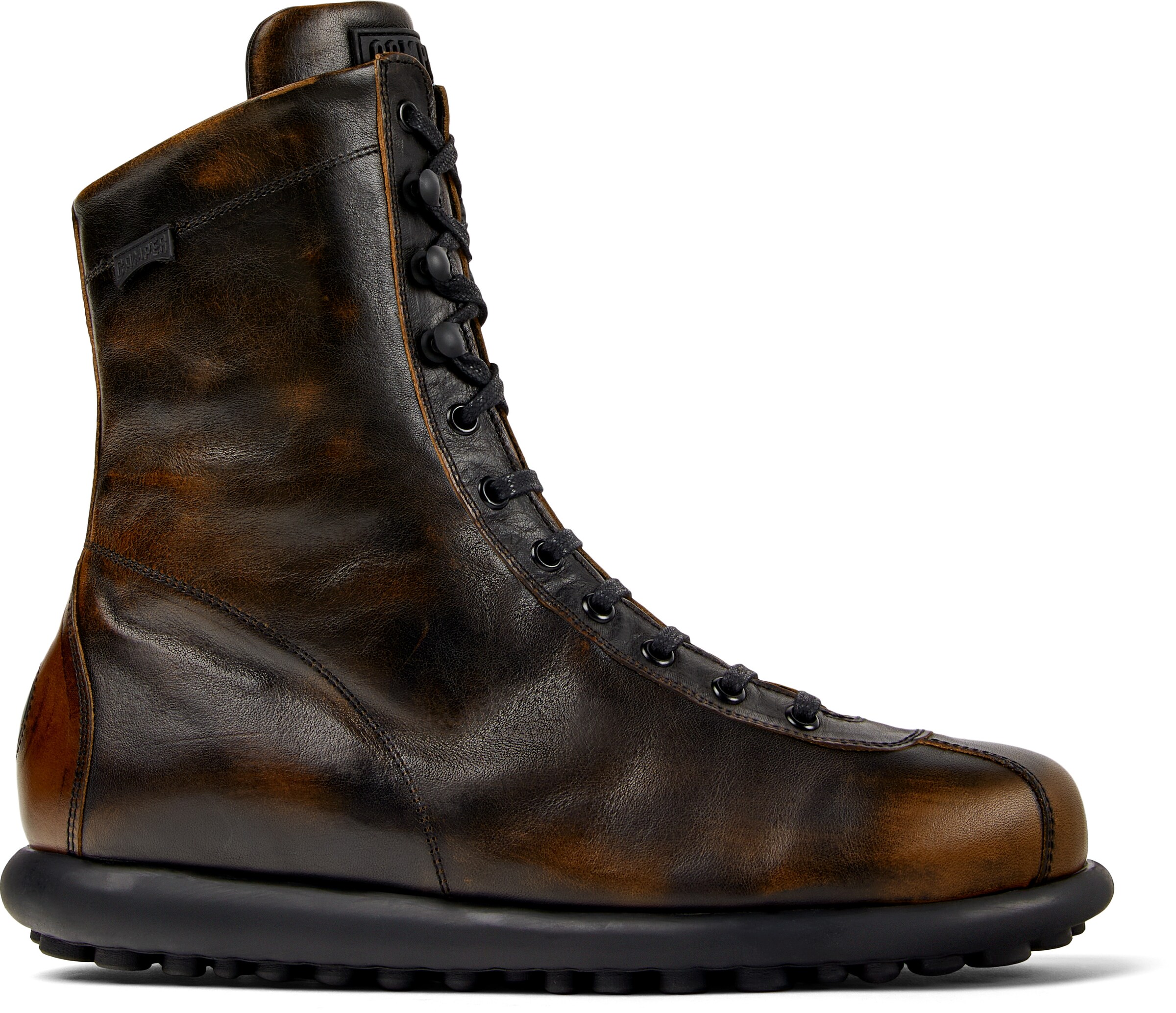 CAMPER Schnürstiefel 'Pelotas Ariel' in Braun