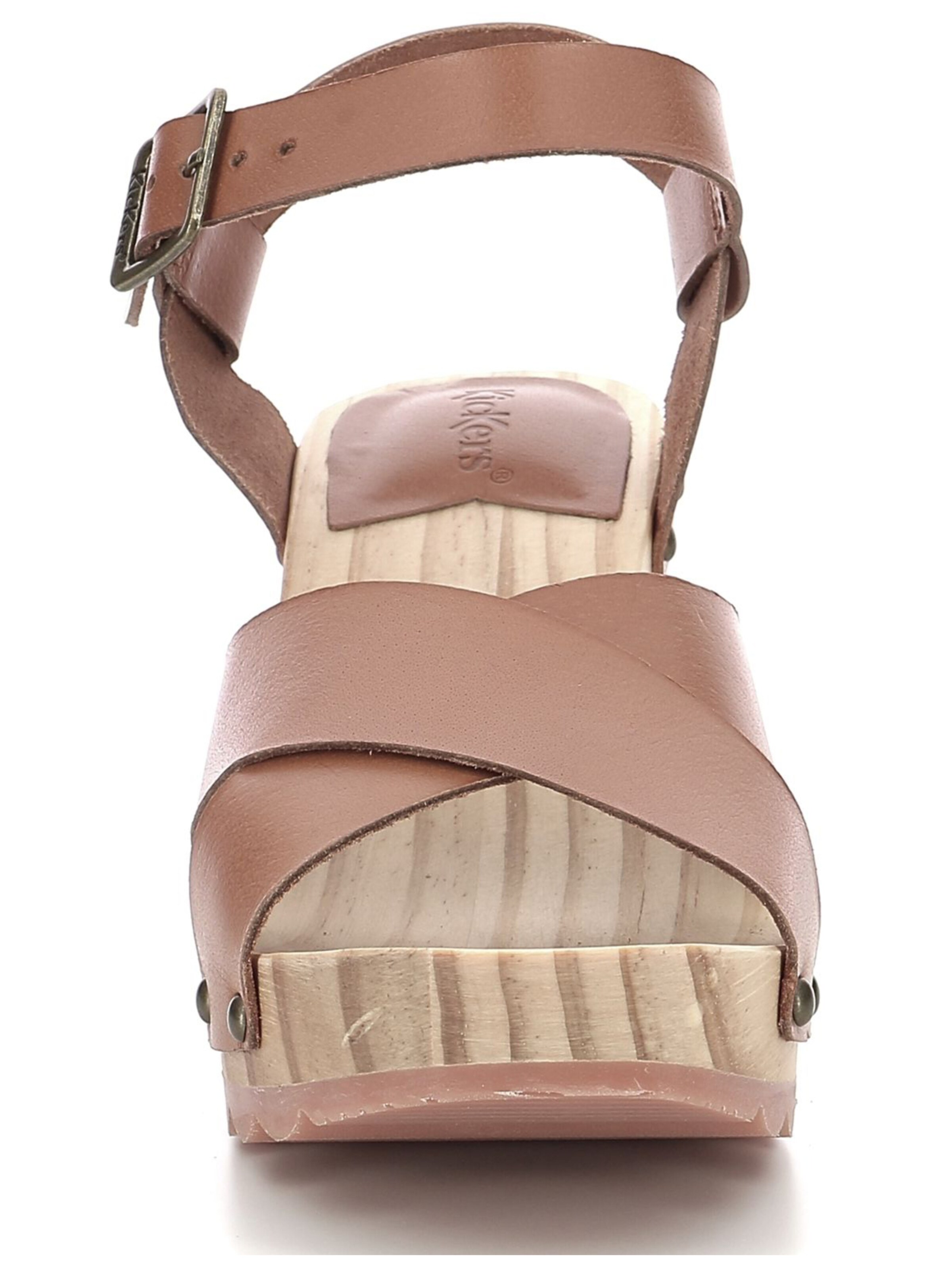 Sandalo di Kickers in beige