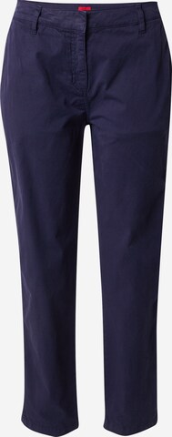 HUGO Regular Chino 'Haleya' in Blauw: voorkant