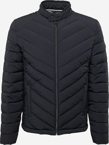 GUESS Välikausitakki värissä musta: etupuoli