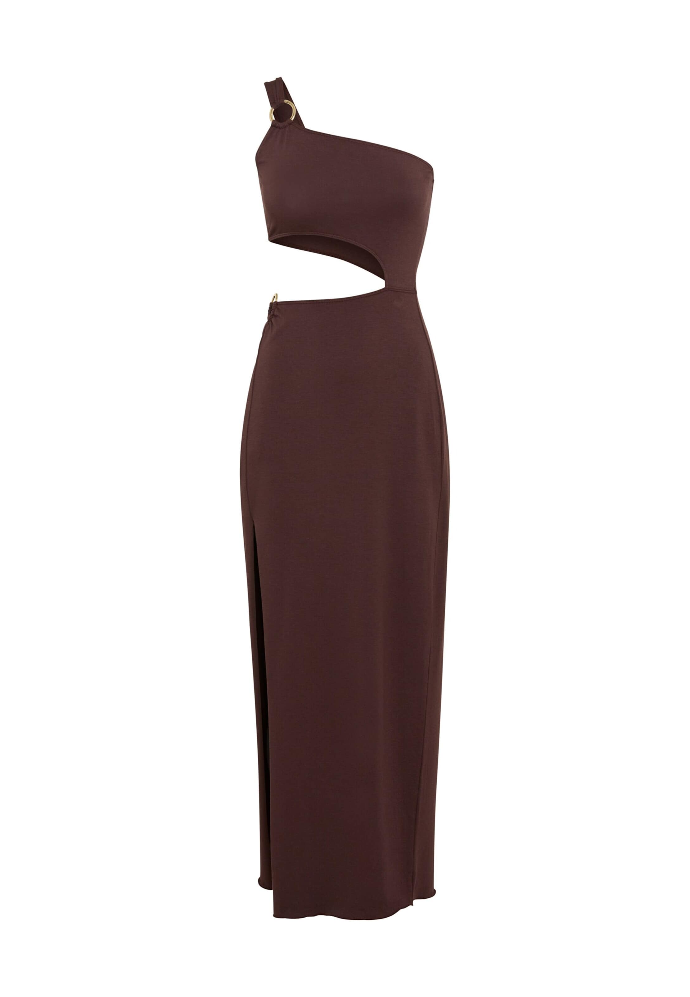 LSCN by LASCANA Dress in Brown: front
