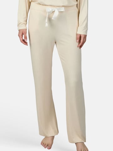 Pantalon de pyjama Myjama en blanc : devant