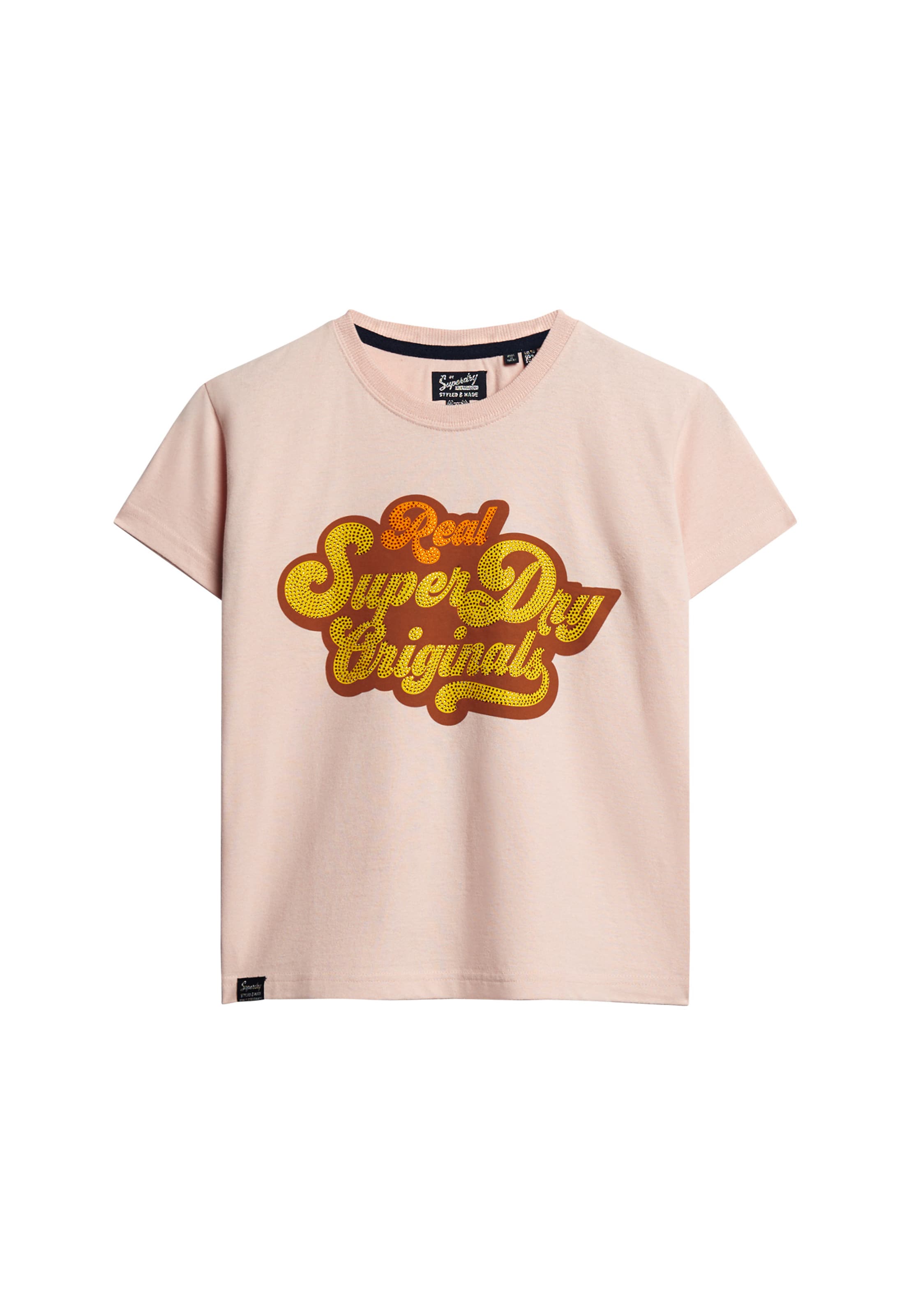 Superdry Tričko - Ružová: predná strana