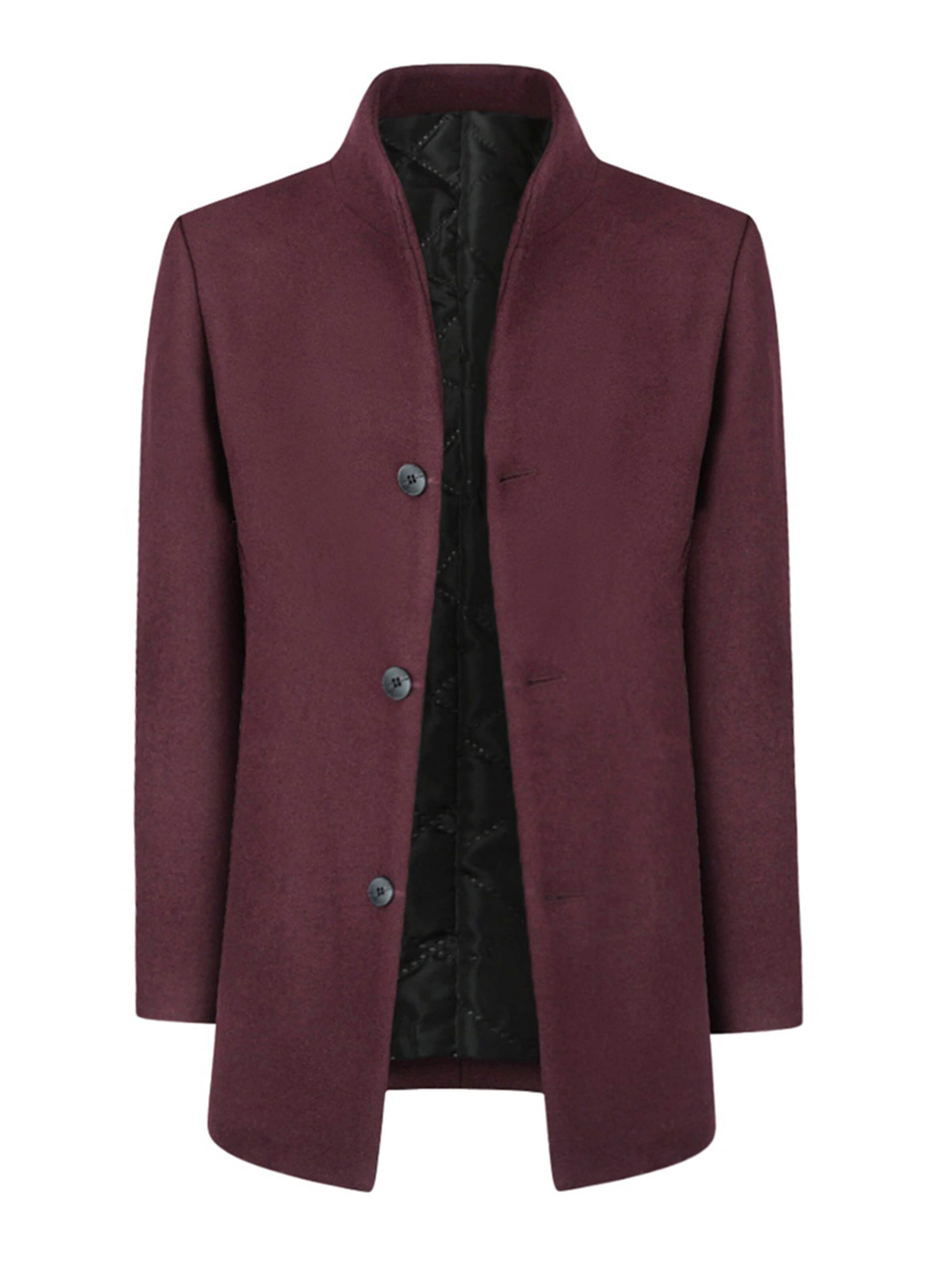 YOUTHUP Winter Coat 'Winterfester' in Red