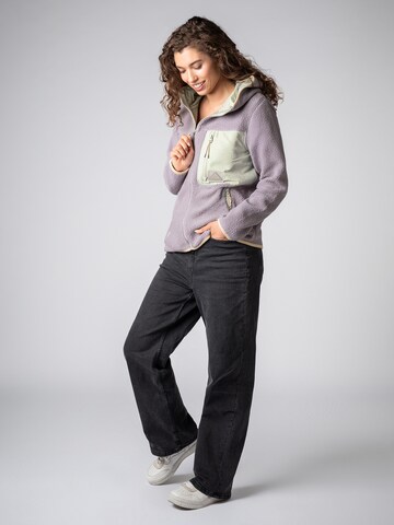 Sublevel Fleece jacket in Purple