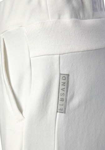 Elbsand Zúžený Kalhoty – bílá