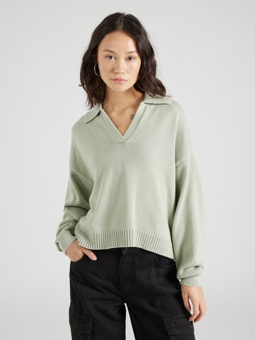 Pullover di HOLLISTER in verde: frontale