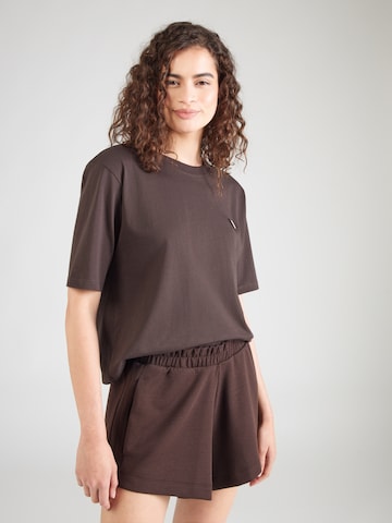 GUESS Функциональная футболка 'COLETTE' в Коричневый: спереди