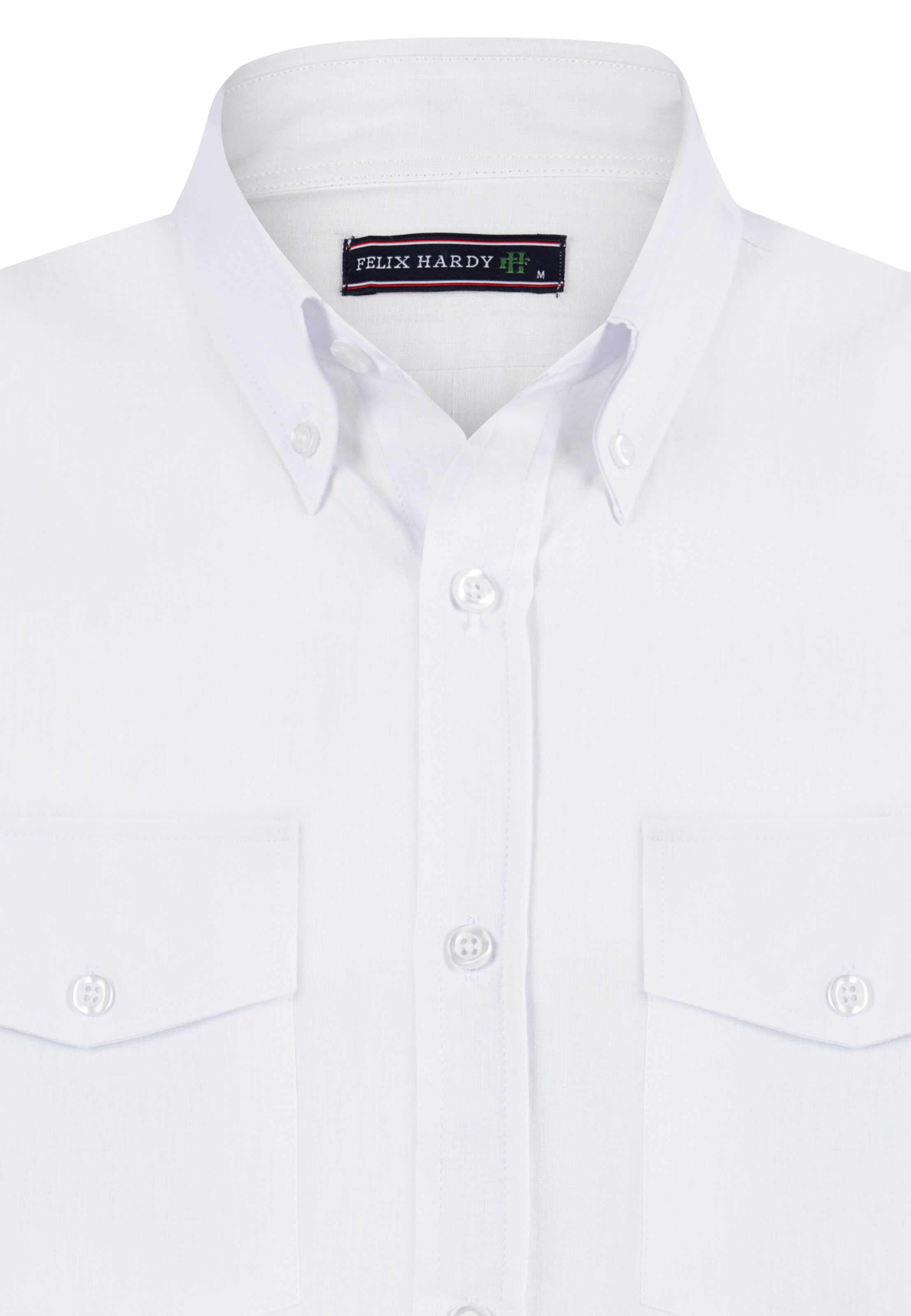 Felix Hardy Regular fit Button Up Shirt in White