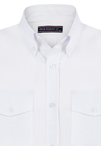 Felix Hardy Regular fit Button Up Shirt in White