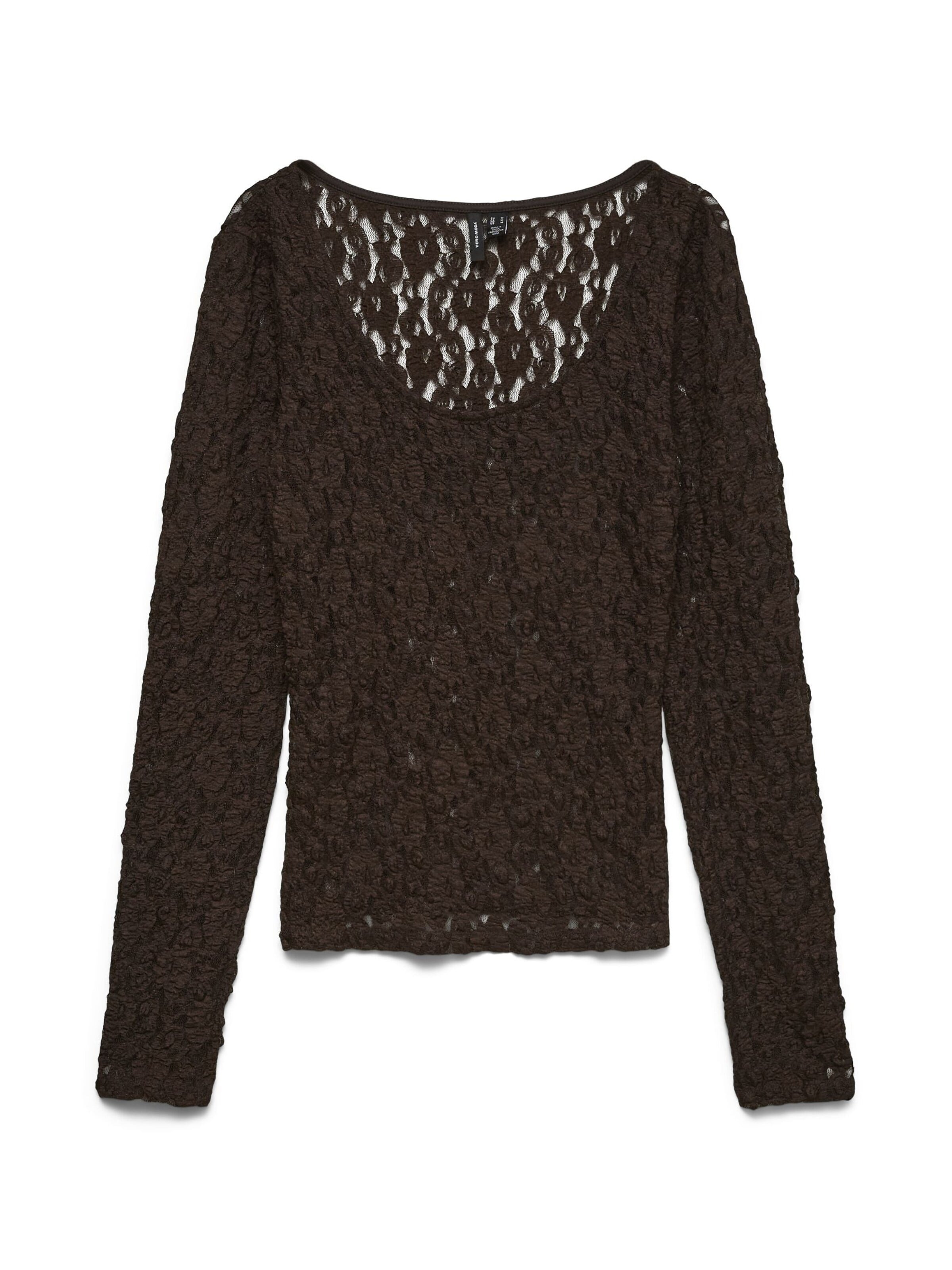 VERO MODA Sweter w kolorze brązowy: przód