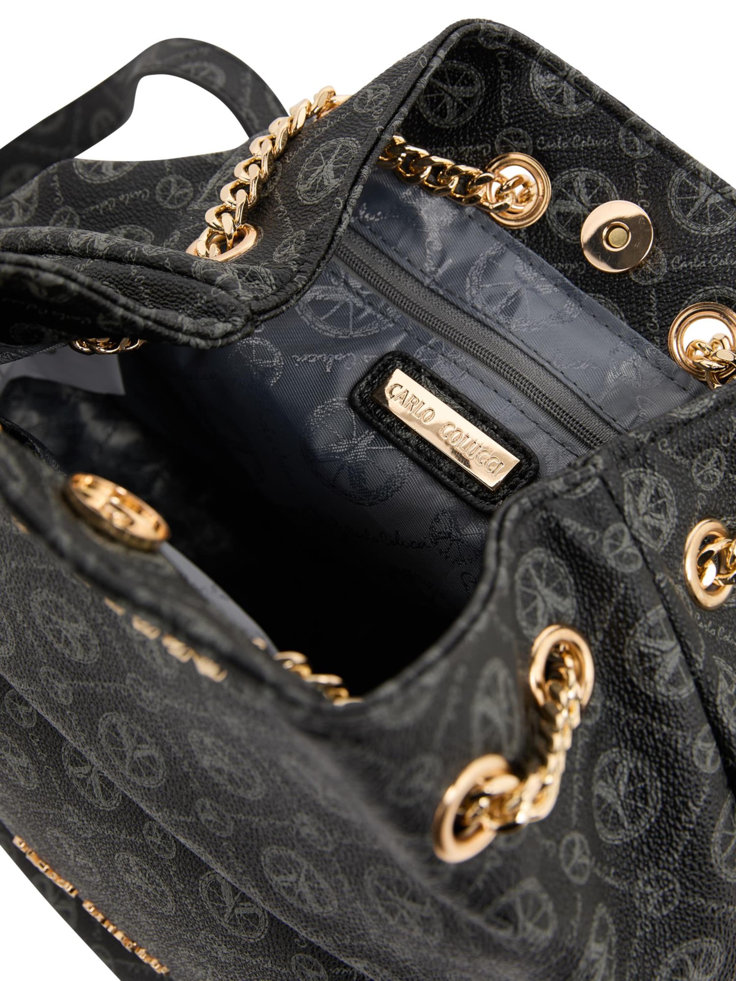 Carlo Colucci Rugzak 'DeFezza' in Grijs