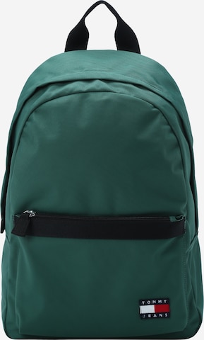 Tommy Jeans Rucksack in Grün: predná strana