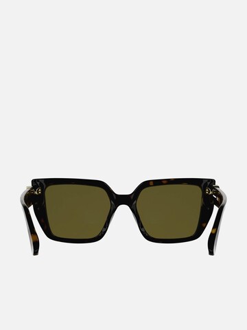 Karl Lagerfeld Zonnebril in Bruin
