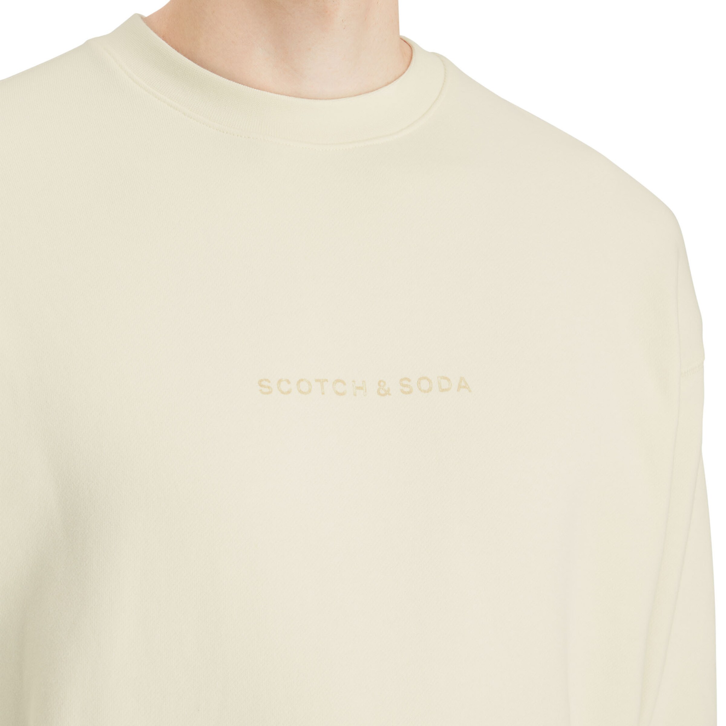 SCOTCH & SODA Sweatshirt in White