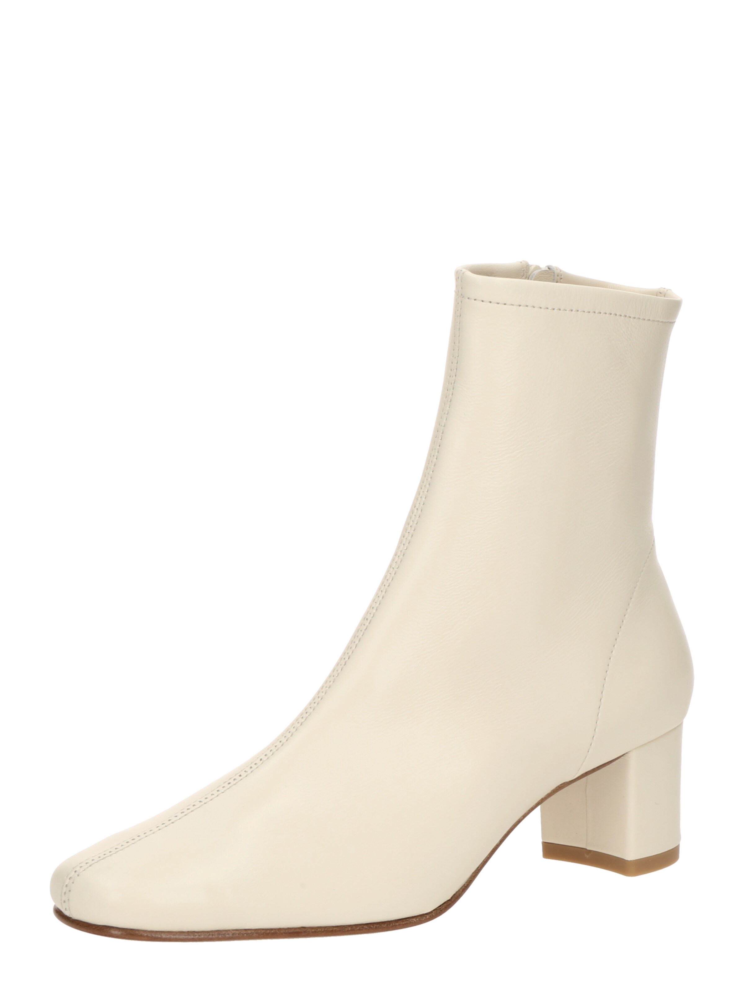 By Far Bottines 'Sofia' en blanc, Vue avec produit