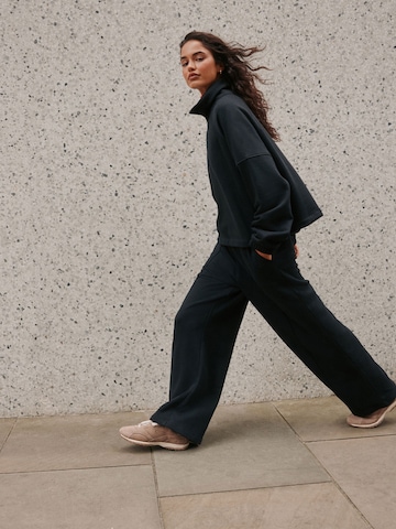 Next Wide Leg Hose in Schwarz