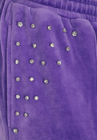 faina Широкий Штаны 'Fashion Look' в Лиловый