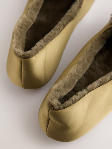 Next - Zapatillas de casa en verde