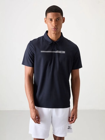 Tommy Life - Camisa funcionais em azul: frente