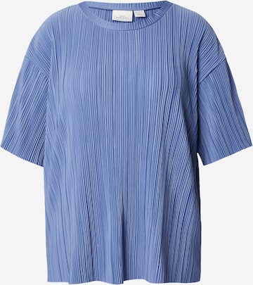 Chemisier ONLY Carmakoma en bleu : devant