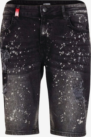 2Y Premium Jeans 'Sylva' in Zwart: voorkant