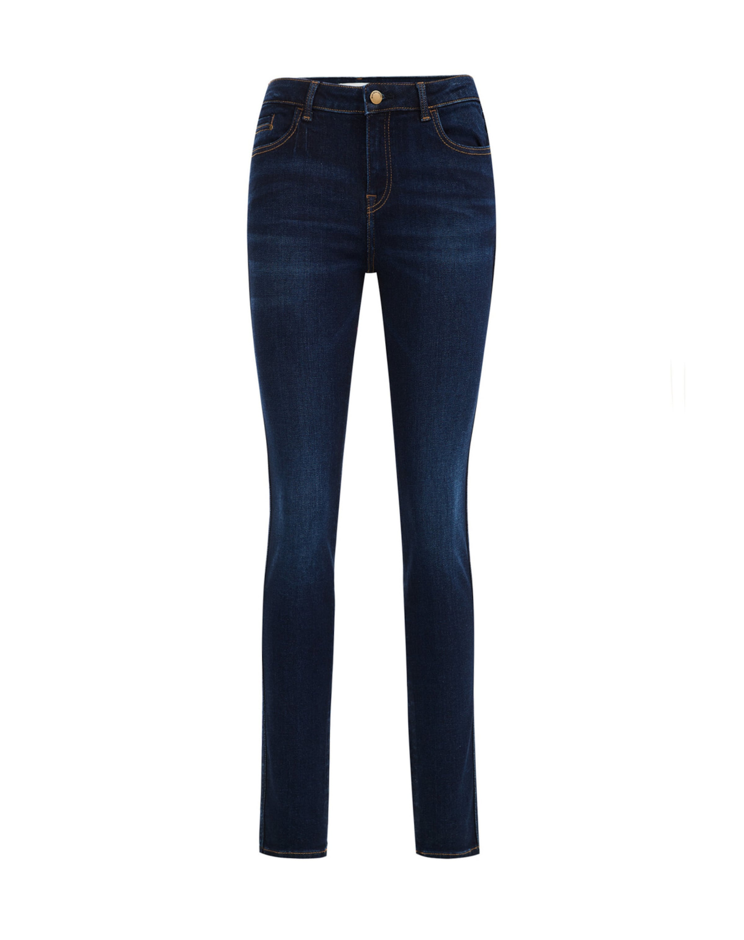 WE Fashion Skinny Jeans i blå: forside