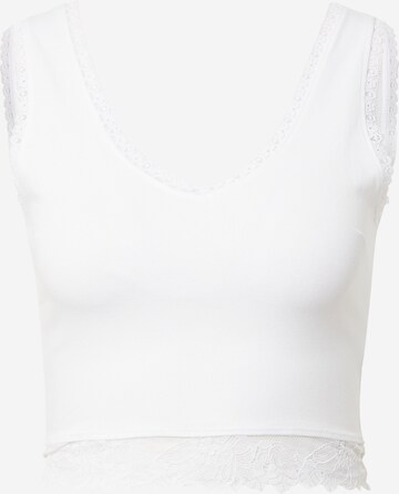 Eight2Nine Top in White: front
