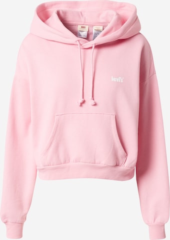 LEVI'S ® Суичър 'Laundry Day Sweatshirt' в розово: отпред