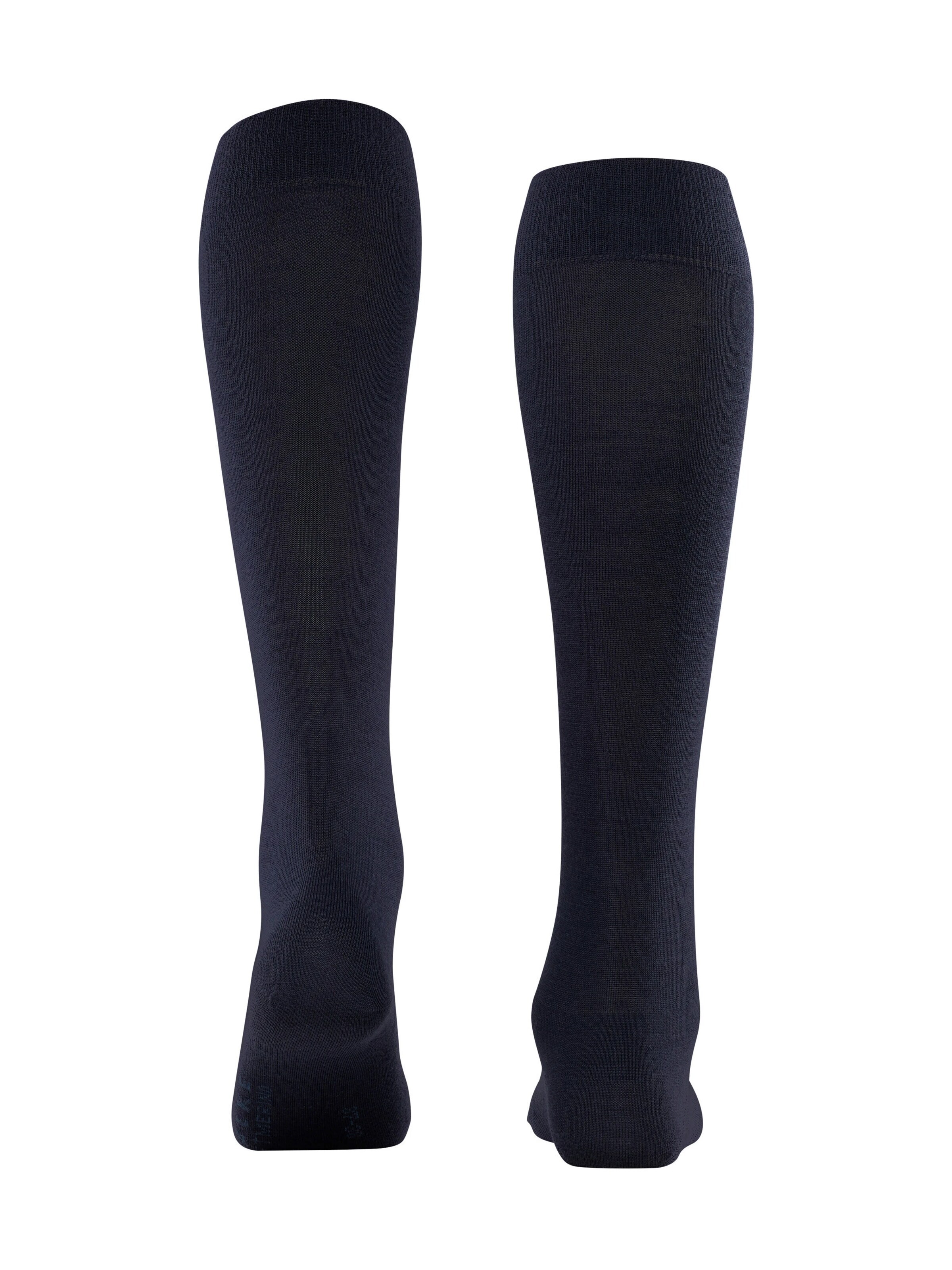 FALKE Knee High Socks 'Softmerino' in Blue