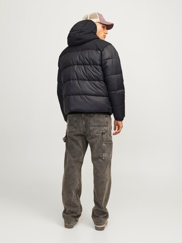 JACK & JONES Winterjas 'JJMoon' in Zwart