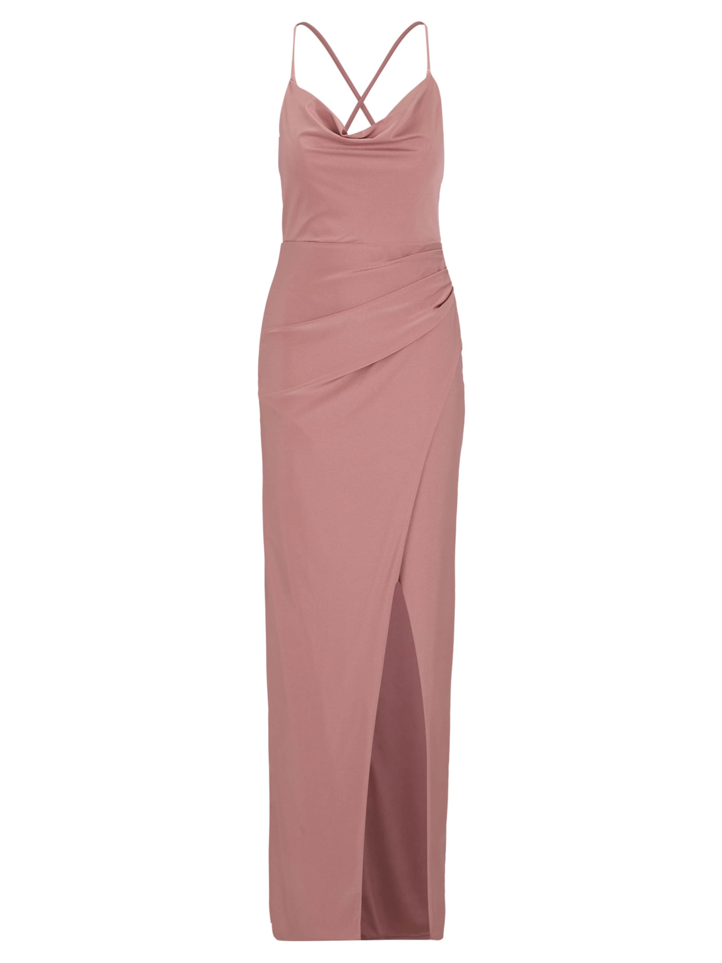 Robe de soirée Vera Mont en rose : devant