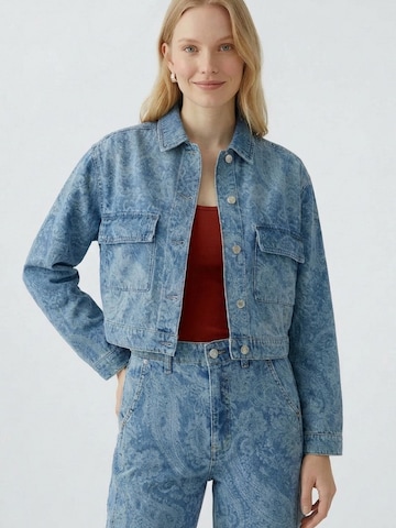 OUI Jacke in Blau: Vorderseite