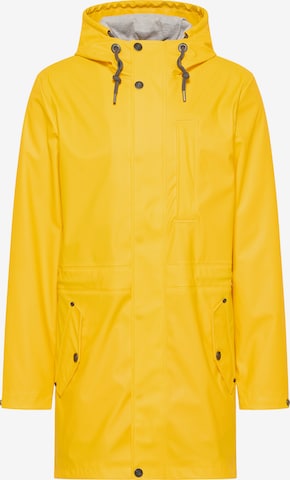 MO Weatherproof jacket in Yellow: front