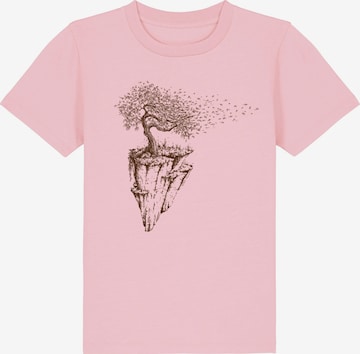 Life-Tree Shirt 'Maple Island' in Pink: front
