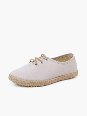 Pisamonas - Zapatos bajos en beige: frente