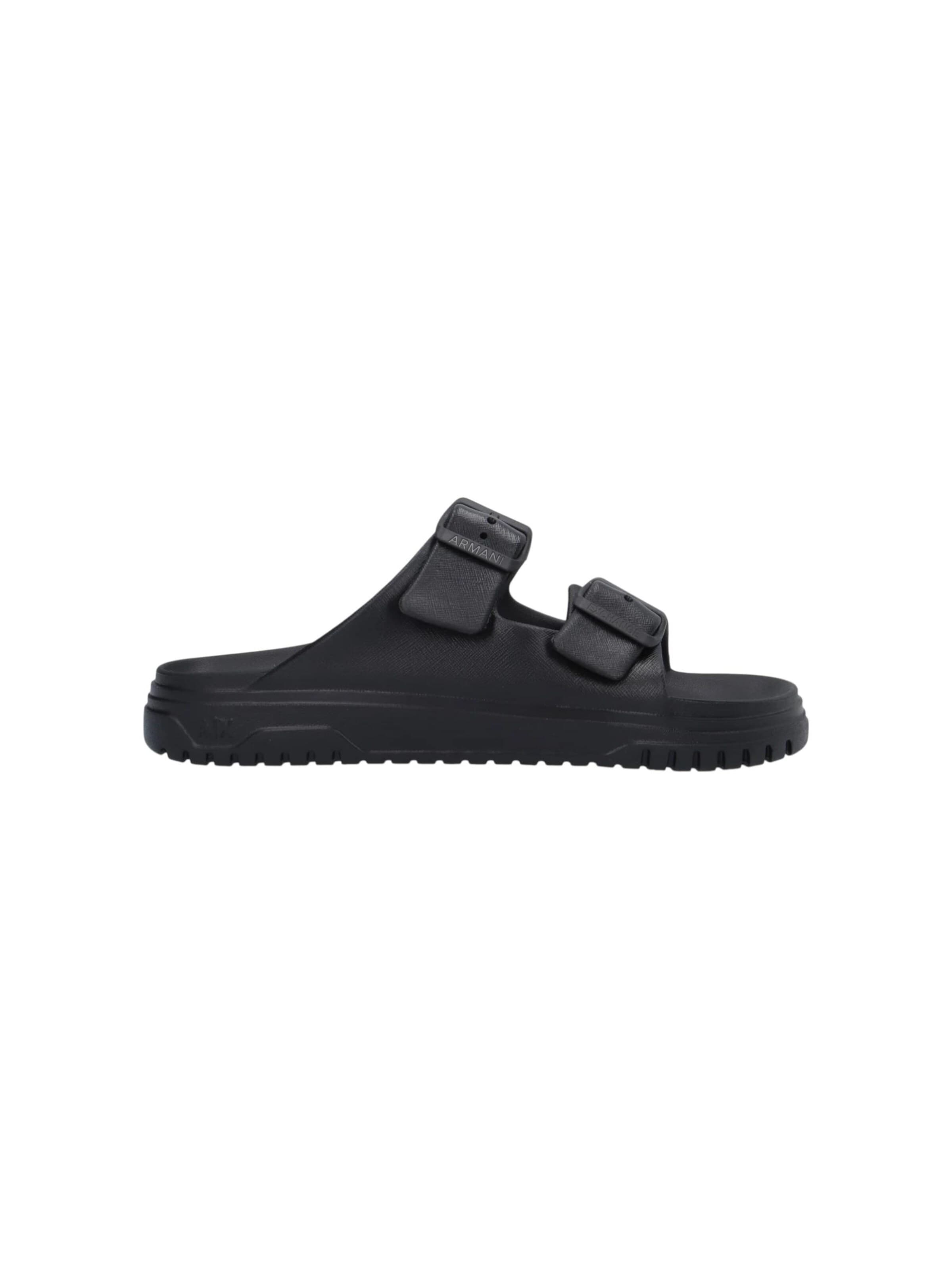ARMANI EXCHANGE Sandalen in Zwart
