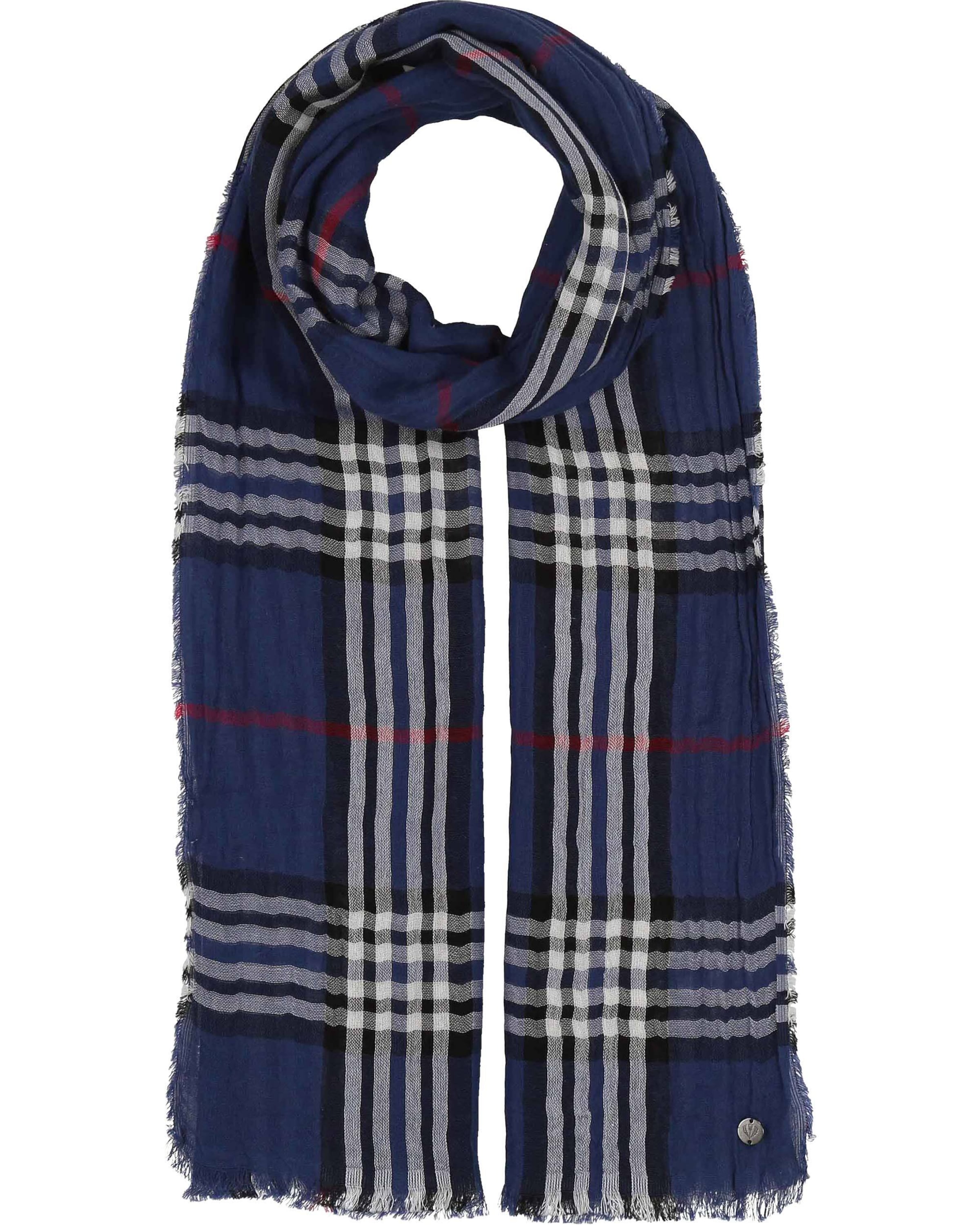 FRAAS Schal in Blau: Vorderseite