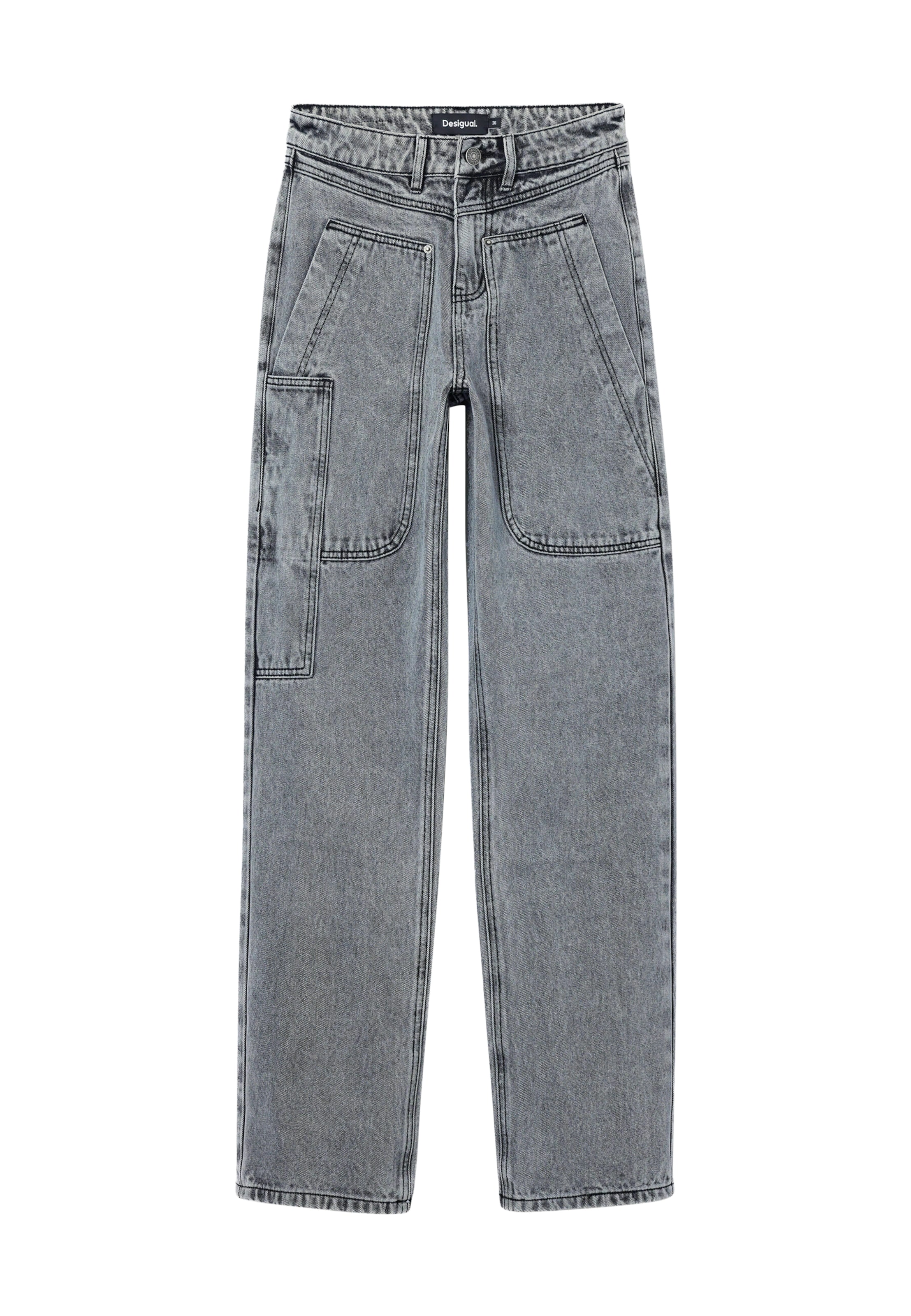 Desigual Jeans 'MACKENZ' in 32-34 in grey denim, Produktansicht