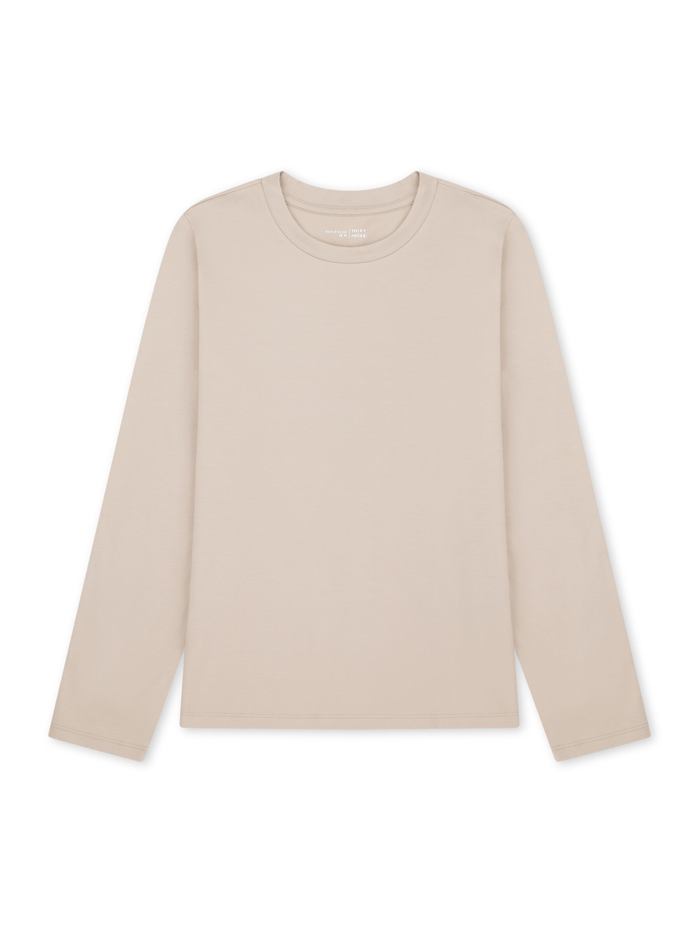 Chemise de nuit ' Mix & Relax ' SCHIESSER en beige : devant