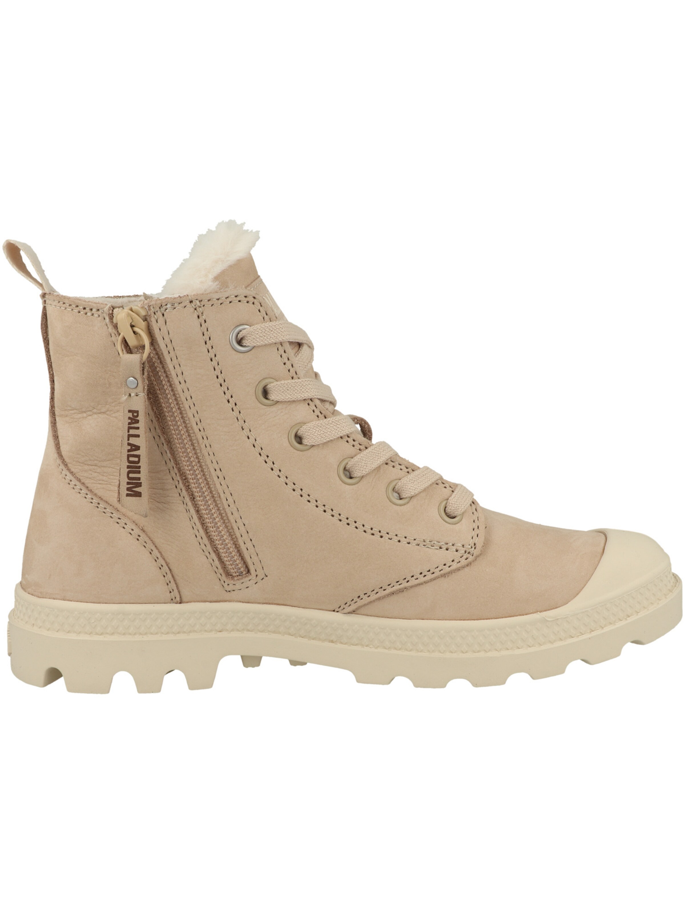 PalladiumČizme sa vezicama 'Pampa' - bež boja